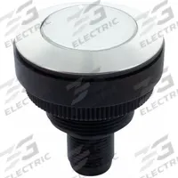 MURRELEKTRONIK Panel Indicator Light: 30 mm Panel Mounting Hole Dia, LED, White, Raised Head, S-Lamp (MPN 69115). Key specifications — Brand: MURRELEKTRONIK; Electrical Connection: 4 Pin M12.