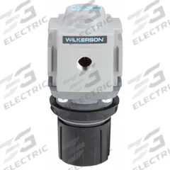 WILKERSON Compressed Air Regulator: Aluminum, 1/2 in NPT, 180 cfm, 300 psi Max Op Pressure, Knob (MPN R18-04-F000B). Key specifications — attr111664: No; attr111400: R18; attr111627: WILKERSON.