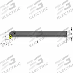 ULTRA-DEX USA Indexable Boring Bar: S12R MDUNL3 (MPN 957-000-363). Key specifications — attr257292: S12R MDUNL3.