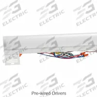 KEYSTONE LED Strip Light Retrofit Kit: 4 ft Lg, 3,151 lm, 3500K/4000K/5000K, 23 W, 120 to 277V AC (MPN KT-RKIT32PS-4S-8CSA-VDIM). Key specifications — Dimming Method: 0-10V; Voltage: 120 to 277V AC; Dimmable: Yes; Brand: KEYSTONE; LED Replacement For: (2) Lamp T8; Color Temperature: 5000K.