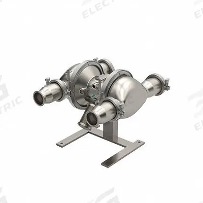 GRACO Double Diaphragm Pump: Stainless Steel, 3 in, Tri-Clamp, 130 gpm, 277 ft Max. Head - USP Class VI-Compliant Pharmaceutical-Grade AODD Pumps