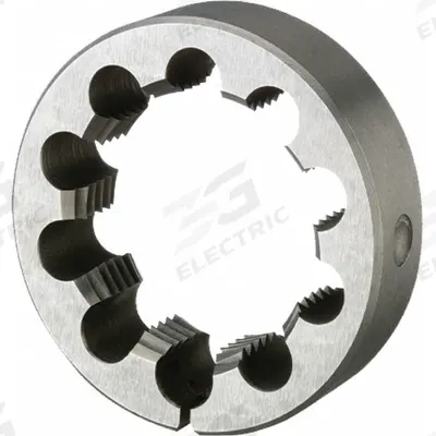 APPROVED VENDOR Round Threading Die: 5/16"-40 UNS, 1 in OD, Solid, High Speed Steel (MPN 13110) - Solid Round Threading Dies