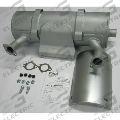 KOHLER Canister Muffler Kit: Compatible Mfr No. PA-CH980-2002 - Kohler Engine Parts