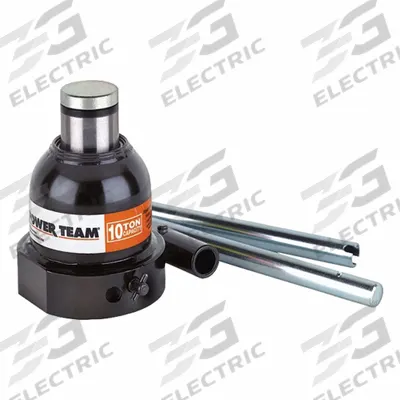 POWER TEAM Sidewinder Jack: Steel, Mechanical, 10 ton Load Capacity - Miniature Bottle Jacks for Parts Repair