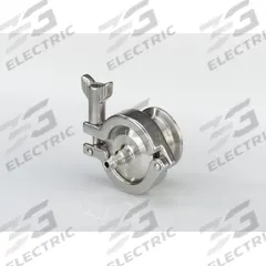 VNE Air Blow Check Valve: Poppet, Inline Valve Body, 2 in Pipe Size, For Fluids Media, Clamp, Std (MPN EG62A-6L2.0-V). Key specifications — Average Surface Roughness (Ra): 32 micron-in; Brand: VNE; 3-A Compliance: Meets 3A Sanitary Standards.