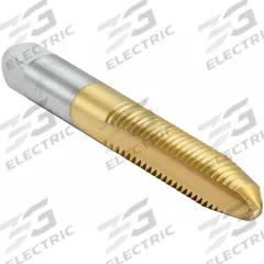 WIDIA GTD Straight Flute Tap: 1/4"-20 UNC, H3, 2 Flute, Plug Chamfer, TiN Coated High Speed Steel (MPN 15453)