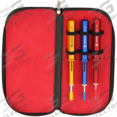 JONARD TOOLS Pin Extraction Removal Tool Kit: 6 in Tool Lg, 12_16_20 Contact Size - Insertion & Extraction Tool Kits