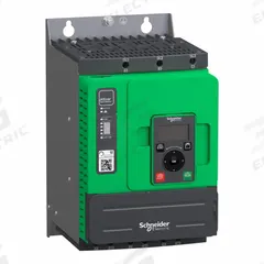 SCHNEIDER Soft Start: 208-690V AC, 100 mA Output Current, With Bypass, IP20, 60/50 Hz, Three Phase (MPN ATS480D17Y). Key specifications — Control Voltage: 110-250V AC; Manufacturer Part Number: ATS480D17Y.