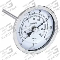 APPROVED VENDOR Dial Thermometer: -20°F to 120°F /-30°C to 50°C, ±1% Accuracy, 4 in Stem Lg (MPN 1NFY8). Key specifications — Accuracy: ±1 %; Brand: APPROVED VENDOR.