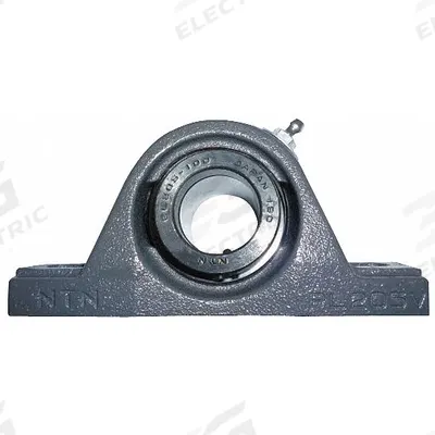 NTN Pillow Block Bearing: 1 3/8 in Bore, Cast Iron, Eccentric Collar, 1 51/64 in Shaft Ht - General Purpose Pillow Block Ball Bearings