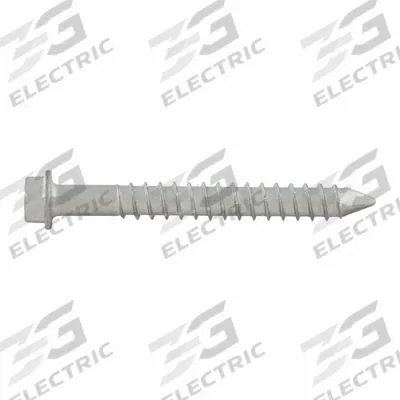 DEWALT Screw Anchor: 2 3/4 in Overall Lg, 7/32 in Dia, Stainless Steel, Stalgard - Hex-Head Screw Anchors