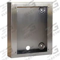 HUBBELL GAI-TRONICS Telephone Enclosure: Compact, Silver, NEMA 3R, 0.063 in Thick with Sealed Seams (MPN 238-001). Key specifications — Finish: Brushed and Passivated; Color: Silver; For Use With: Flush-Mount Telephones; Features: 0.063 in Thickness with Sealed Seams; Manufacturer Part Number: 238-001; Brand: HUBBELL GAI-TRONICS; Mounting Location: Surface; Enclosure Rating: NEMA 3R.