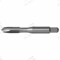 CLEVELAND Spiral Point Tap: 5/16"-18 UNC, H13 / 2B, 3 Flute, Plug Chamfer, High Speed Steel (MPN C83046). Key specifications — attr1299616: H13 / 2B.