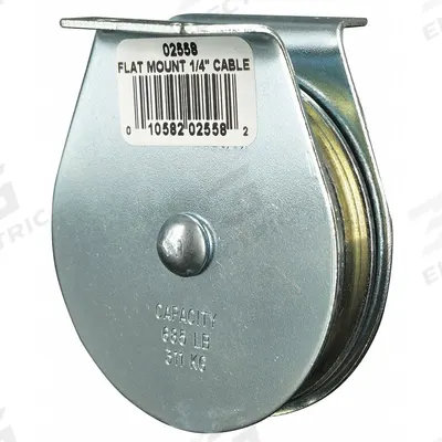 APPROVED VENDOR Pulley Block: Pulley Block, Mounted, Side Mount/Upright Mount, Pulling - Upright-Mount Pulley Blocks