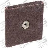 MERIT Square Pad: 3 in W x 3 in L, 1/4"-20 Eyelet, Aluminum Oxide, 60 Grit, X Wt Cotton, R228 (MPN 08834182057). Key specifications — Series: R228; Brand: MERIT.