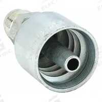 PARKER Hydraulic Crimp Fitting: Steel x Steel, Straight, -12 For Hose Dash Size, Male x Genderless (MPN 10343-16-12). Key specifications — Fitting Gender: Male x Genderless; Fitting Connection Type: JIC x Crimp; Thread Size: 1-5/16"-12; For Hose Dash Size: -12; Brand: PARKER.