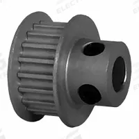 DAYTON Timing Pulley: Modified Curvilinear, Fixed, For GT Timing Belt Section, For 6 mm Belt Wd (MPN 19-3P06-6FA3). Key specifications — Brand: DAYTON; Finish: Clear Anodized; For Belt Series: Powerhouse®.
