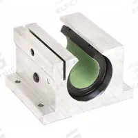THOMSON Linear Pillow Block Bearing: Single, Self-Aligning, 3/4 in Inside Dia, TEP 950, 0.19 in (MPN FNYBUPBO12ALLS). Key specifications — Liner: TEP 950; Material: Aluminum.