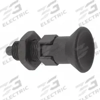 KIPP Indexing Plunger: Locking, Steel, 1/2"-13 Thread, 6 N to 14 N Nose Force (MPN K0338.4206A5). Key specifications — Brand: KIPP.