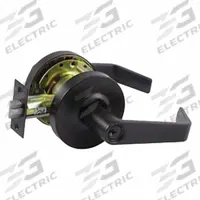 TELL MANUFACTURING Door Lever Lockset: Office Lever Locksets, Bronze, Interchangeable Core (MPN L2053-IC-10B). Key specifications — attr1024149: Not Ligature-Resistant; attr1011488: TELL MANUFACTURING; attr1024446: F109; attr1011524: No Message; attr1011506: Rose; attr1059461: Dark Oxidized Satin Bronze, Oil Rubbed.