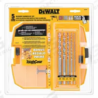 DEWALT 3-Flat Shank Drill Bit Set: 1/4 in_3/8 in_3/16 in_5/16 in_5/32 in Drill Bit Size (MPN DW5205). Key specifications — attr277146: DEWALT.