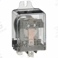 SCHNEIDER Enclosed Power Relay: Surface (Side Flange) Mounted, 25 A Current Rating, 240V AC, SPDT (MPN 389FXAXC1-240A). Key specifications — Brand: SCHNEIDER; Base Type: Square; Electrical Connection: Quick-Connect; Manufacturer Part Number: 389FXAXC1-240A; Operating Current: 25 A at 300V AC (Resistive Load); Series: 389F Power Series.