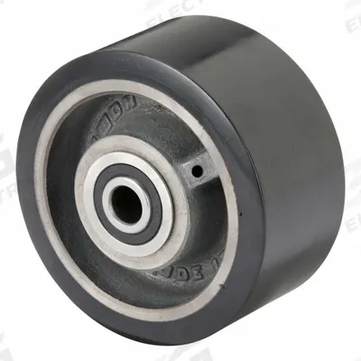 APPROVED VENDOR Caster Wheel: 6 in Wheel Dia., 3 in Wheel Wd, Polyurethane - Polyurethane Tread on Iron Core Wheels