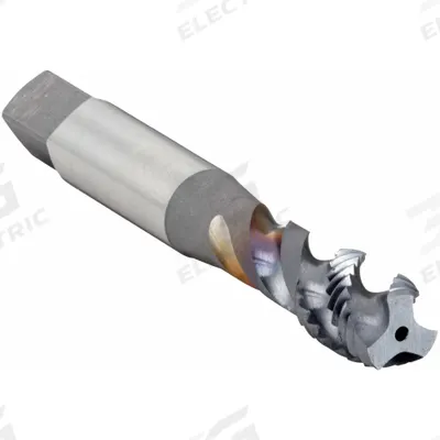 OSG Spiral Flute Tap: M10x1.25 Metric, D5 / 4H-6H, 3 Flute - General Purpose Spiral-Flute Taps