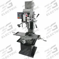 JET Mill Drill: JMD-45VSPFT, Gear Drive, 1 1/2 hp, 115/230V, w/ Power Downfeed. Key specifications — attr1088426: R8; attr1099139: Variable; attr1088377: JET; attr1096869: Square.