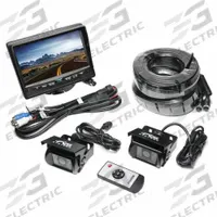 REAR VIEW SAFETY/RVS SYSTEMS Rear View Camera System (MPN RVS-770615-NM). Key specifications — Product Type: Backup Cameras; Audio Output: 0.5 W Speakers; Camera Resolution: 410K; Operating Voltage: 9-32V DC; Brand: REAR VIEW SAFETY/RVS SYSTEMS; Features: Waterproof; Functions: Night Vision.