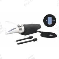 LAXCO, INC Refractometer: Brix, +/-0.1% Accuracy, Auto, Analog, 9 in Overall Dp, 1 1/2 in Overall Wd (MPN RLB-18ATC). Key specifications — Brand: LAXCO, INC; Accuracy: +/-0.1 %; Refractive Index - Min: 0 % Brix; Automatic Temperature Compensation Included: Automatic; Refractive Index - Max: 18 % Brix; Resolution: 0.1% Brix; Test Parameters: Brix.