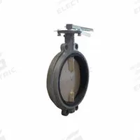 MILWAUKEE VALVE Butterfly Valve: 8 in Pipe Size, Concentric, 200 psi Max. Pressure (CWP), Wafer, 10 (MPN CW223E 8). Key specifications — Brand: MILWAUKEE VALVE; Handle Type: Lever; Disc Material: Aluminum Bronze Alloy.