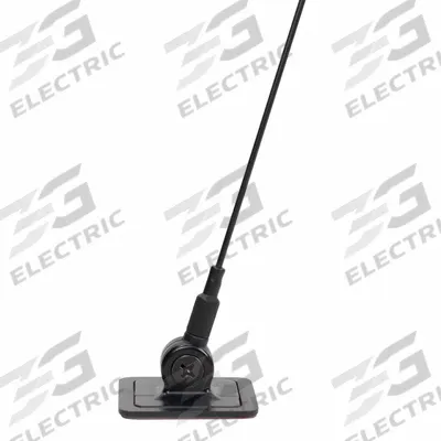 MIDLAND Window Mount Antenna: VH/VHF, Whip, 24 in Overall Lg - CB Radio Antennas