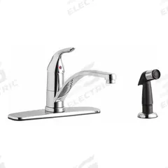 CHICAGO FAUCETS Low Arc Kitchen Faucet: 430, Brass, Single-Post, Deck, 4 Mounting Holes, 1 Handles (MPN 432-ABCP). Key specifications — Series: 430; Brand: CHICAGO FAUCETS.