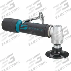 DYNABRADE Air Disc Sander: 3 in Pad, Locking, Heavy Duty, 0.4 hp, 21 cfm, Right Angle Grip, Fixed (MPN 48531). Key specifications — attr1320237: DYNABRADE; attr1320246: Rear.