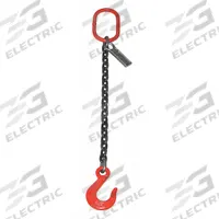 LIFTALLOY Single Leg Chain Sling: 9/32 in Chain Trade Size, 100 Chain Grade, Grab Hook, Alloy Steel (MPN 932SOGW10X6). Key specifications — Hook Type Included: Grab Hook; Brand: LIFTALLOY.