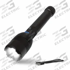 ENERGIZER Flashlight: Rechargeable, 3,600 lm, 3.25 hr Run Time at Max. Brightness, 130 m Max Beam (MPN ENPMHR27). Key specifications — Charger Style Included: USB Type-C Cord; Brand: ENERGIZER; Battery Requirements - Broad: Includes Rechargeable.