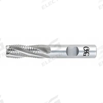 OSG Roughing End Mill: Cobalt, 8 Flute, 2" Mill Dia, 8" LOC, 11-3/4" OAL (MPN 4721300) - General Purpose Cobalt Roughing End Mills