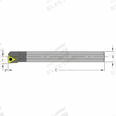 ULTRA-DEX USA Indexable Boring Bar: E06M STUPR2 (MPN 920-000-171) - Indexable Boring Bars