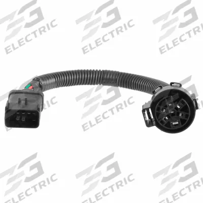 CURT Automotive Electrical Adapter Harness: Plastic, 15 1/2 in Overall Lg, 2 in Overall Wd - Fleet and Vehicle Maintenance