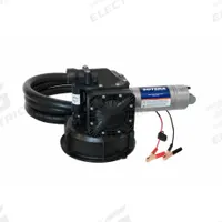 FILL-RITE Electric Drum Pump: Pump with Hose, Nozzle & Meter, 1/4 hp HP, 12 V DC, 13 gpm, PP (MPN SS445B). Key specifications — Brand: FILL-RITE; Suction Tube Material: PP.