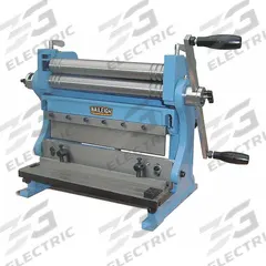 BAILEIGH INDUSTRIAL Combination Machine: Bender/Roller/Shear, 20 ga Brake Capacity (Steel) (MPN SBR-1220). Key specifications — attr77801: BAILEIGH INDUSTRIAL; attr77894: Bender.