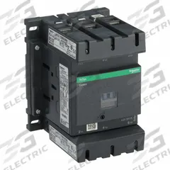 SCHNEIDER IEC Magnetic Contactor: Non-Reversing, 3 Poles, 3NO Contacts, 115 A, 24V AC Coil (MPN LC1D115B7). Key specifications — Brand: SCHNEIDER; Integrated Surge Suppression: Yes.