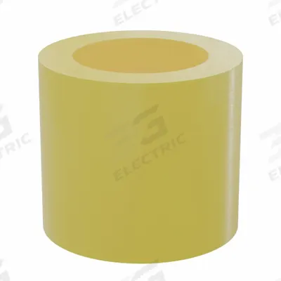 BUNTING BEARINGS Sleeve Bearing: PTFE, J-5500, 3/8 in Bore, 9/16 in OD, 1/2 in Overall Lg - Plastic Sleeve Bearing for Non-Hardened Surfaces