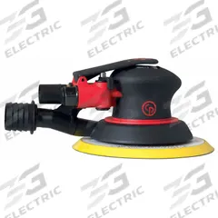 CHICAGO PNEUMATIC Air Orbital Sander: 6 in Disc, Pressure Sensitive Adhesive, 3/16 in Orbit, 0.3 hp (MPN CP7255CV). Key specifications — attr1320213: CHICAGO PNEUMATIC.