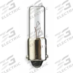 APPROVED VENDOR Incandescent Bulb: Incandescent, Miniature Bayonet (BA9s), (T) Tubular, T2-1/2, 60MB (MPN 60MB-10PK). Key specifications — Light Color: White; Trade Number: 60MB; Voltage: 60V AC; Brand: APPROVED VENDOR; Bulb Shape: T2-1/2.