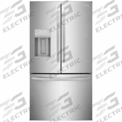 FRIGIDAIRE French Door Refrigerator: Stainless Steel, 27.8 cu ft Total Capacity - French Door Refrigerators