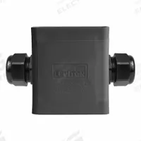 LEVITON Portable Outlet Box: Portable Outlet Box, 1 Gangs, 3R, Black, 4 3/8 in Overall Ht (MPN 3099F-2E). Key specifications — Color: Black; Brand: LEVITON.