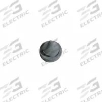 Door Knob Wall Guard: Silver, Rubber, 1/2 in Projection, 1/2 in Dia (MPN 19-134). Key specifications — Color: Silver; Material: Rubber; Brand: APPROVED VENDOR.