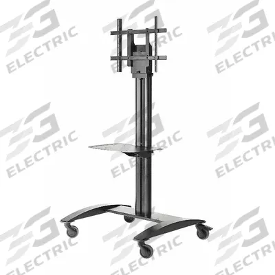 PEERLESS Cart with TV Mount: For 32 in to 75 in Screen Size - Mobile TV & Monitor Carts